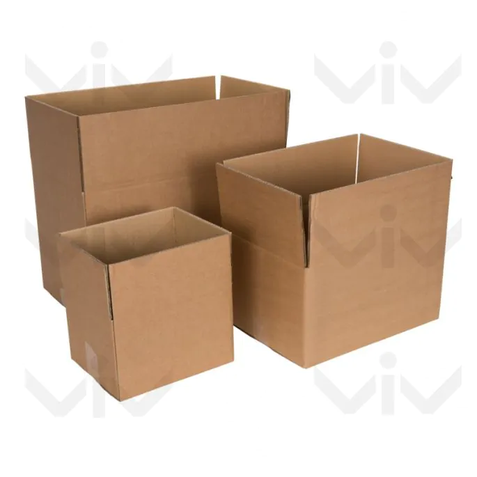 Kartonnen Dozen, Enkelgolf, 100 x 100 x 100 mm, Bruin - Dozenenkel 3 1 26 1 1 - 7400718