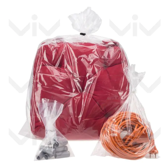Plastic Zakken (PE), Blauw, 70 x 110 cm, 30 micron - P l plastic zakken 4 3 - 6003052