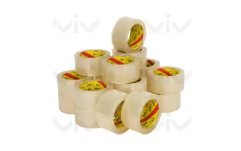 PP Acryl Tape Low Noise (NAR), Transparant, 50 mm x 66 meter - Tape ppacryl - 8000095